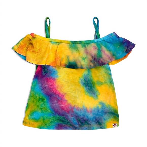 NEW APPAMAN avila tank in happy tie dye - Picture 2 of 2